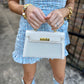Kel Mini Bag- White Textured