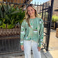 Marsh Mallard Sweater- Green