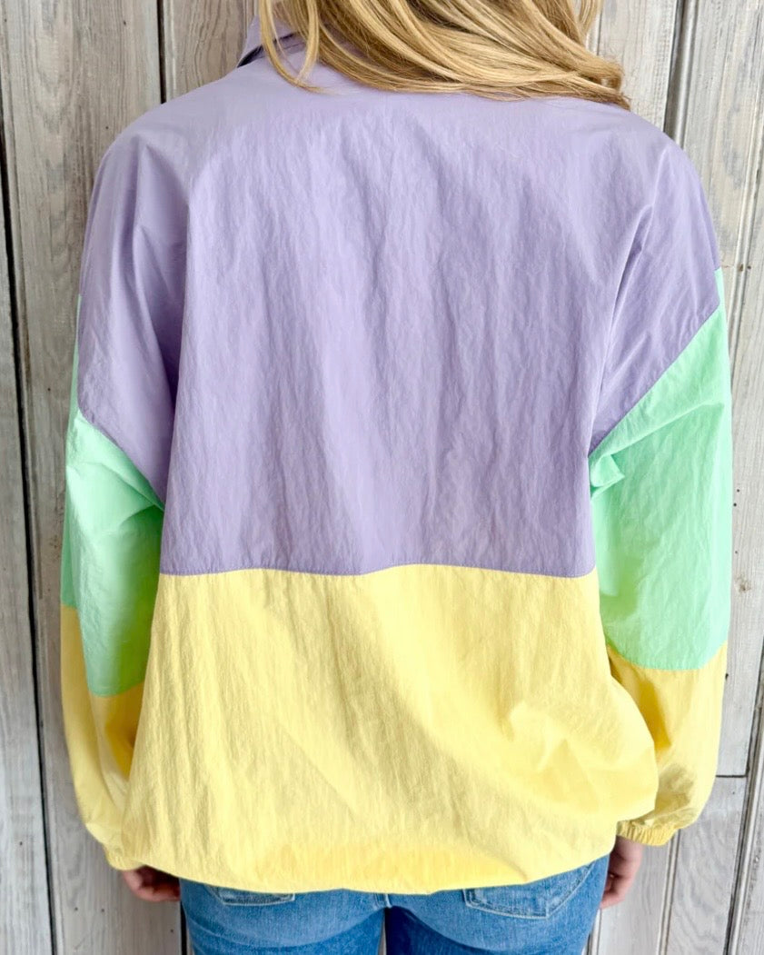 Mardi Pastel Windbreaker