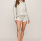 Z Supply Waffle Short- Feather Grey