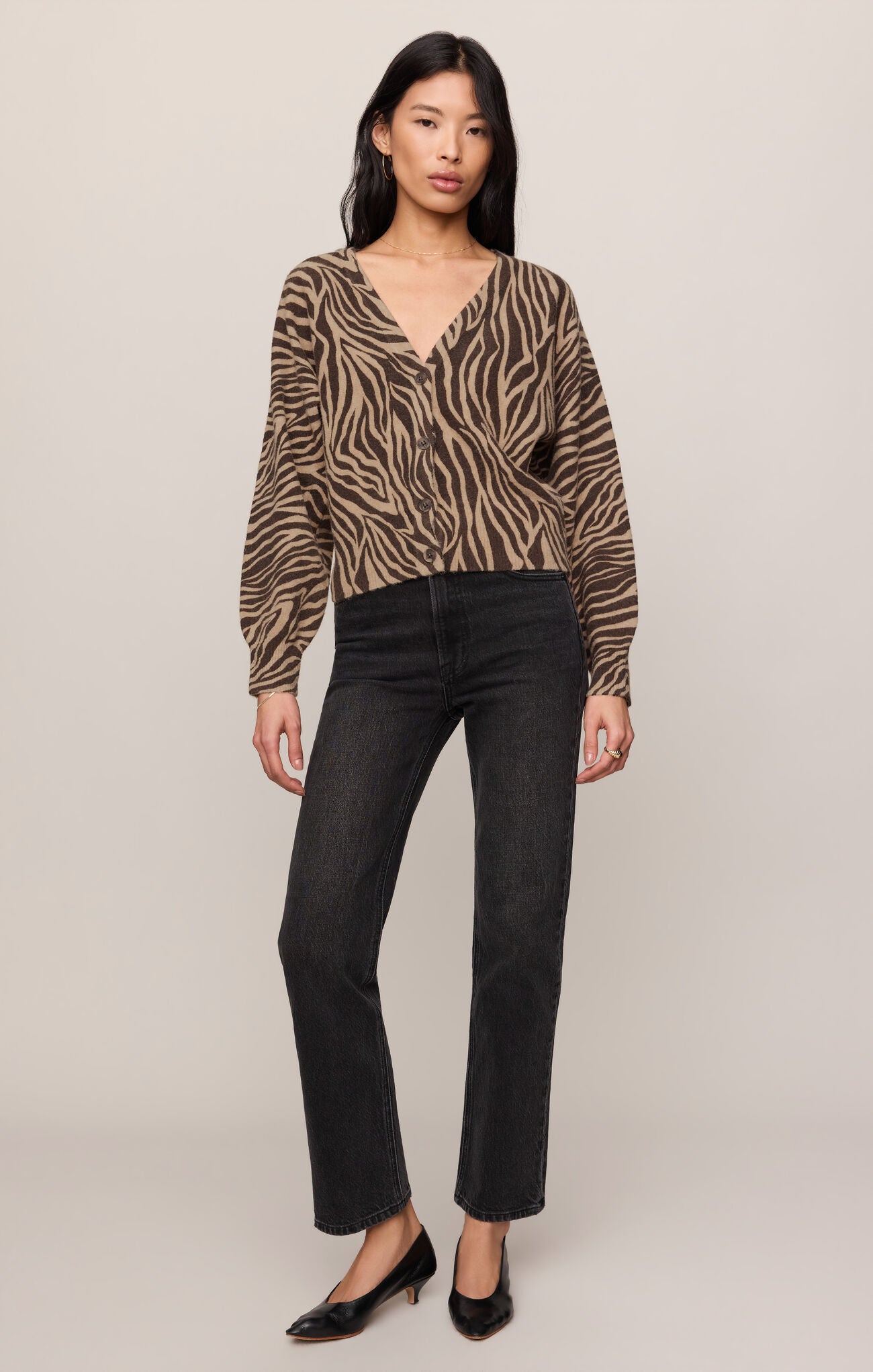 Z Supply All The Wild Cardigan- Dark Chocolate