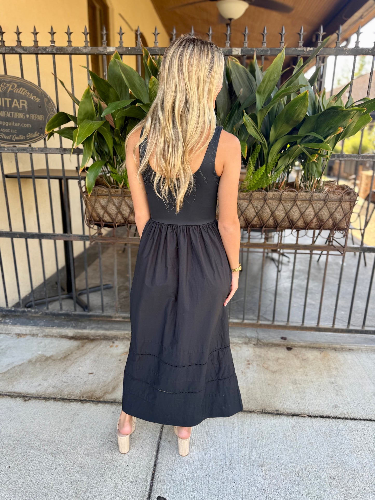 Z Supply Johanna Maxi Dress- Black
