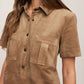 Z Supply Leone Suede Mini Dress