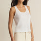 Z Supply Julian Crochet Tank- White