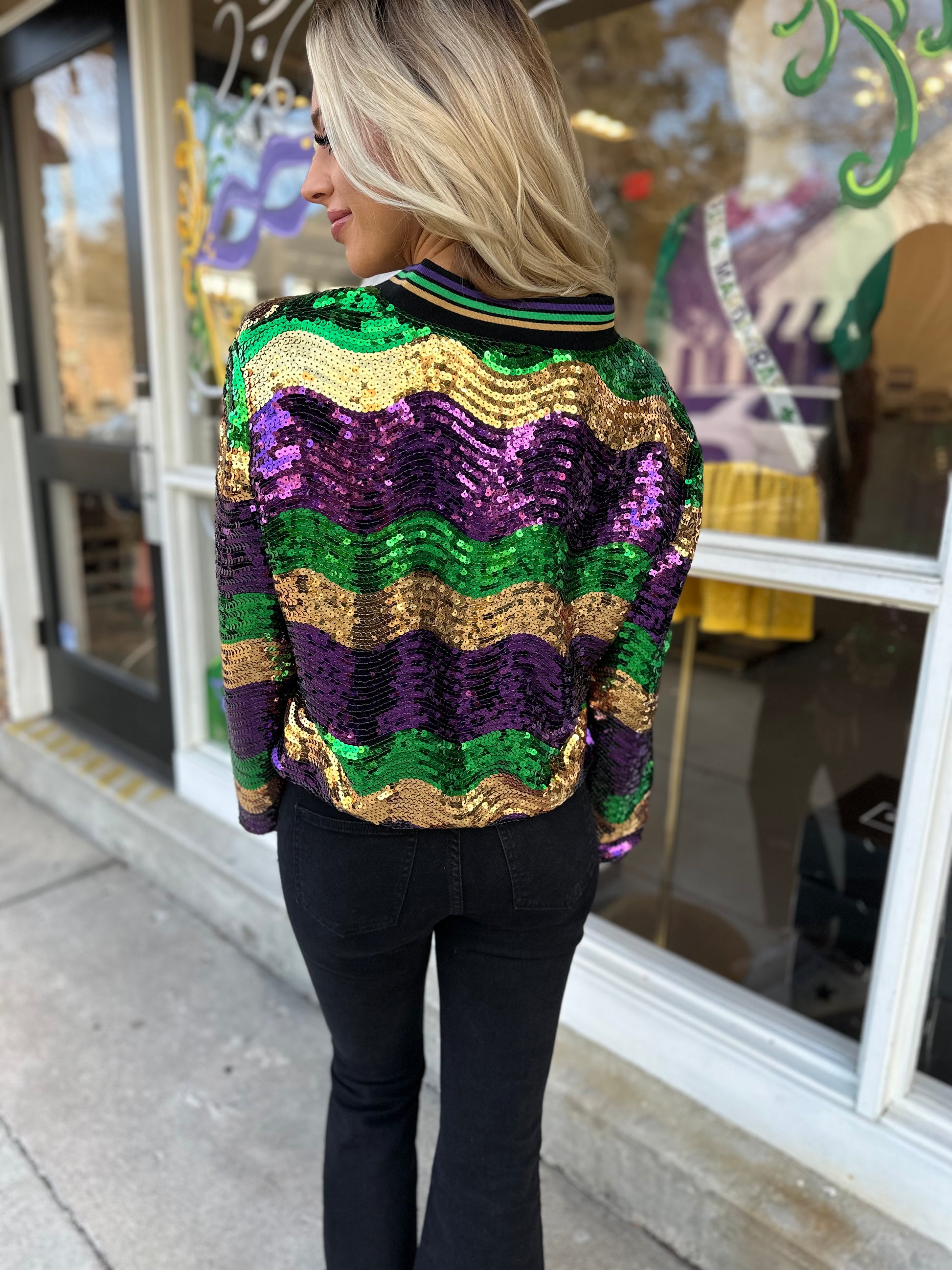 Brooke on sale sequin jacket