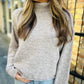 Bart Cozy Turtleneck Sweater- Taupe