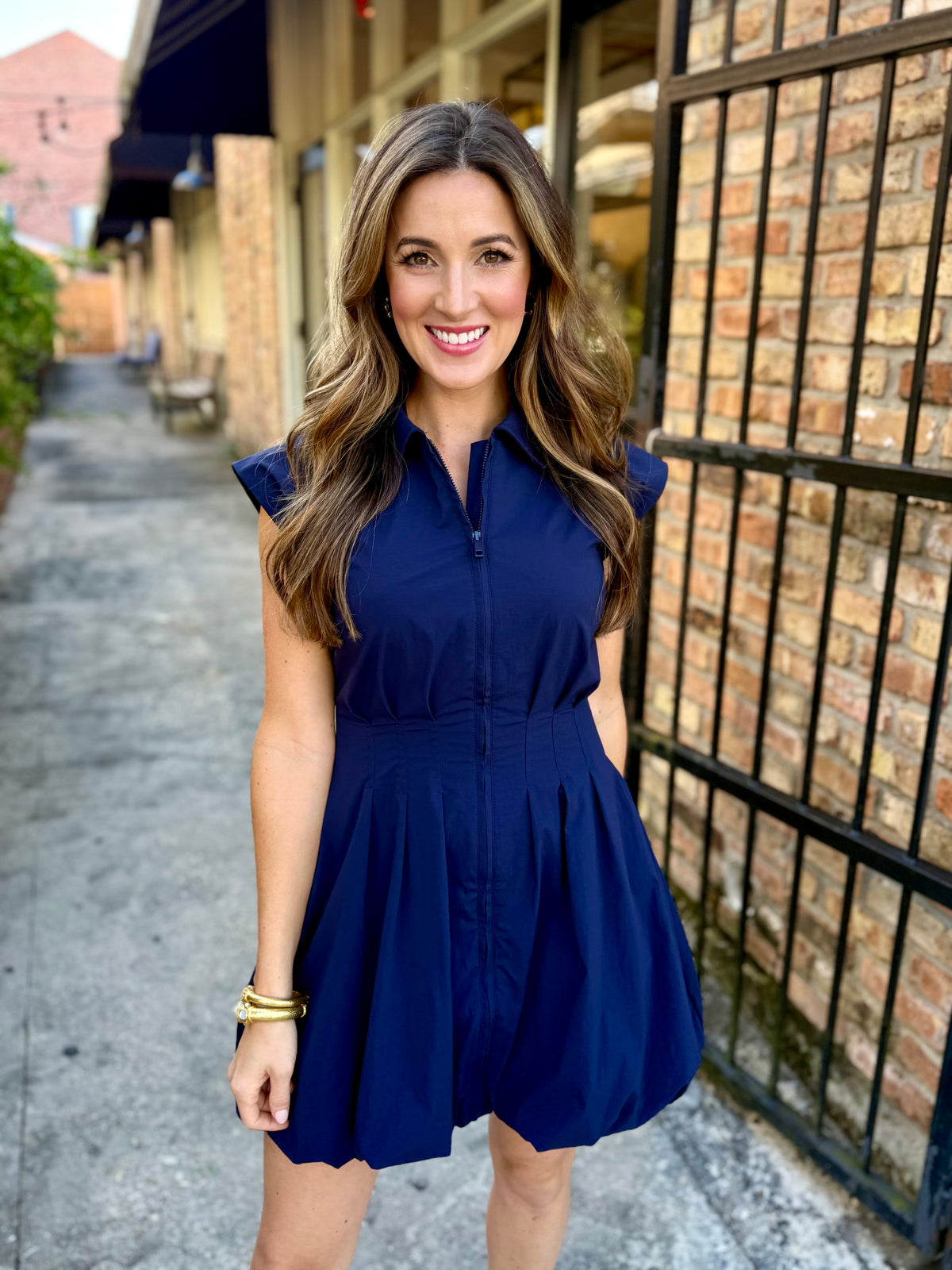 Dyanne Dress- Midnight Blue