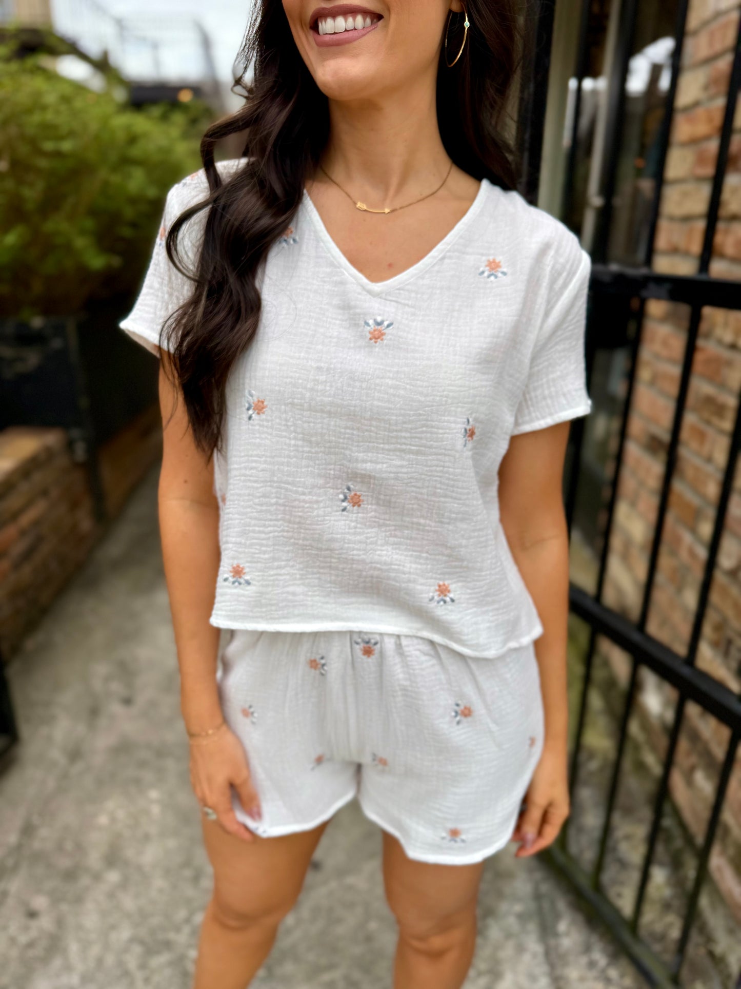Dreams of Flora Linen 2PC Set