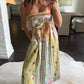 Patchwork Maxi Dress
