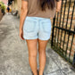 Sand Toys Cropped Tee- Mocha