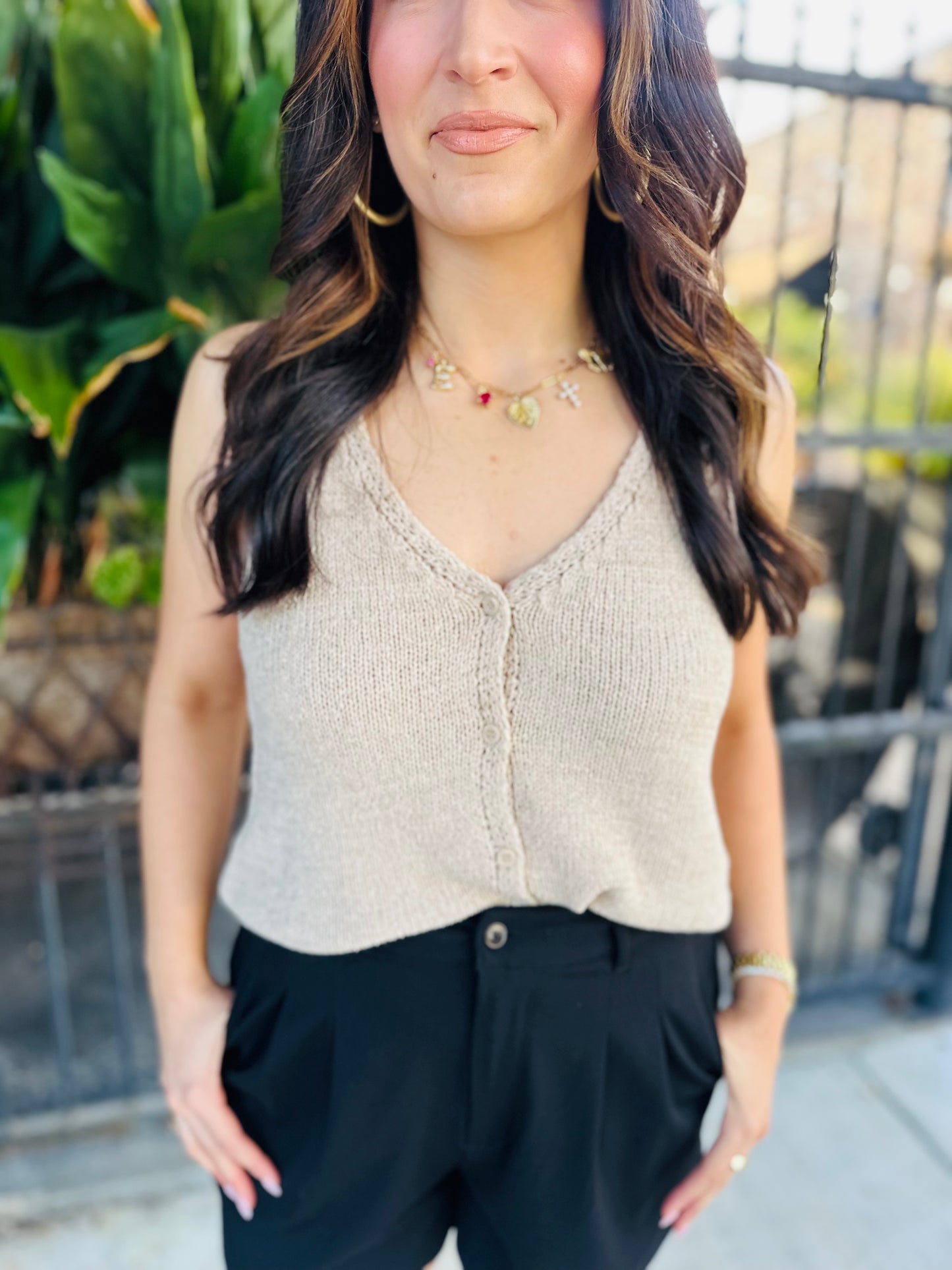 Z Supply Mage Sweater Vest- Natural