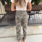 Sundaze High Rise Straight Crop- Camo Hideaway