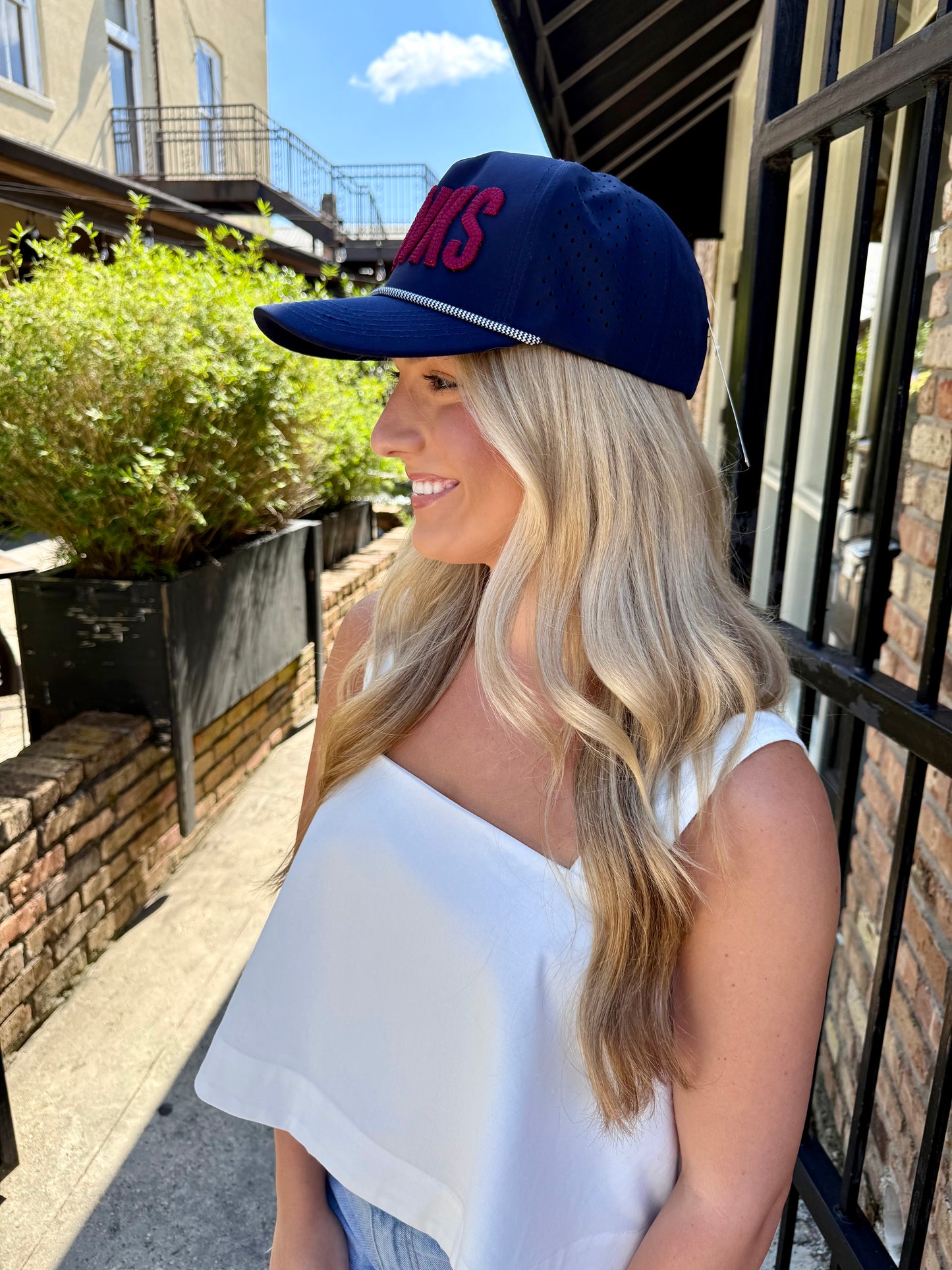 Hawks 3D Golf Hat- Navy