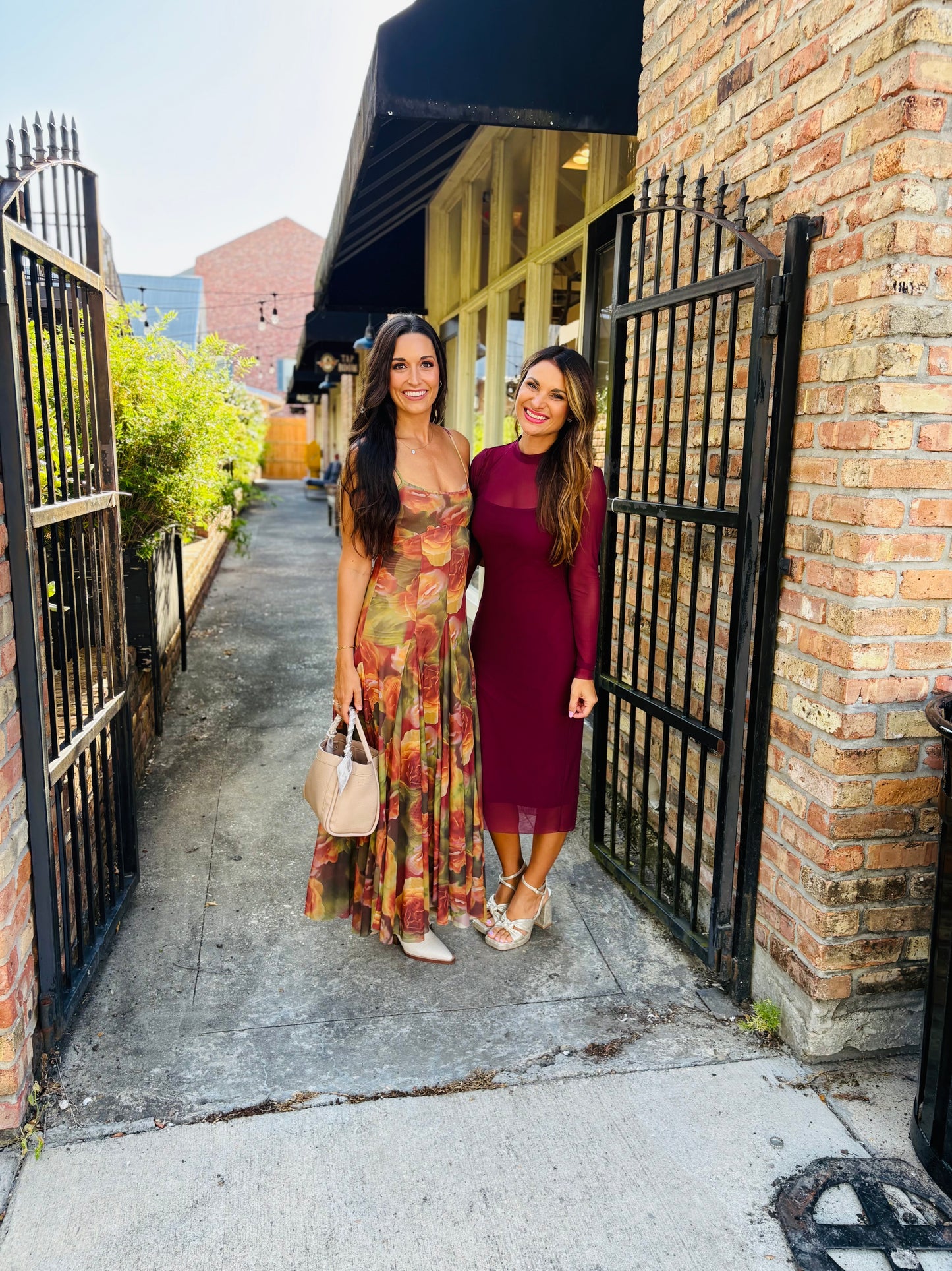 Heart Beats Godet Maxi Dress- Rose Petal