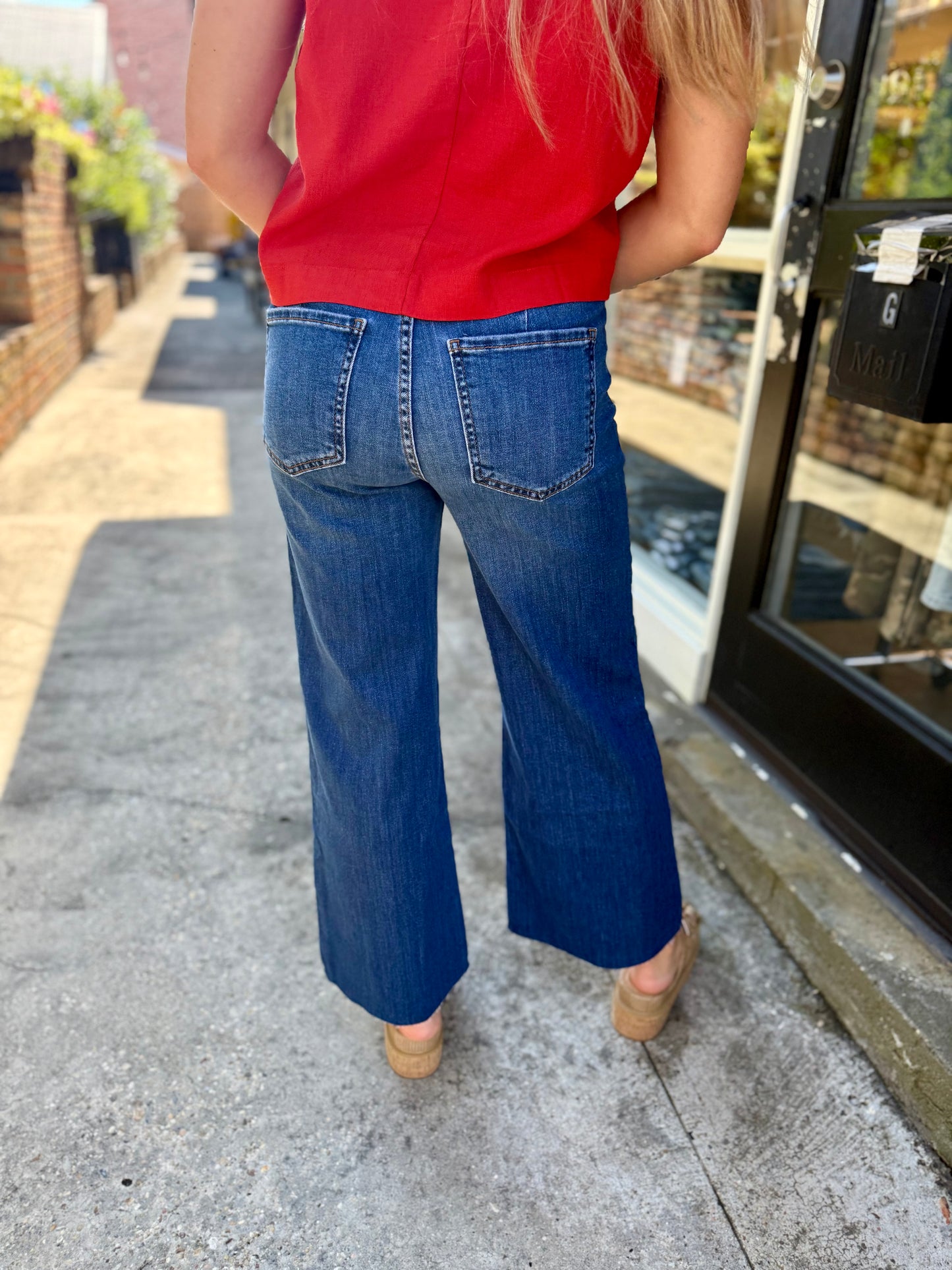 Meg (Resolution) HR Patch Pocket Denim