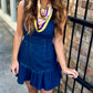 Laurel Denim Ruffle Dress