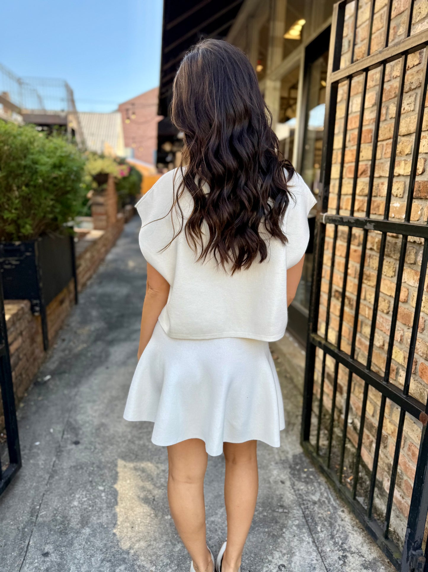 Meghan 2 PC Set- Ivory