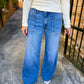 Meg (Earn) HR Wide Leg Denim