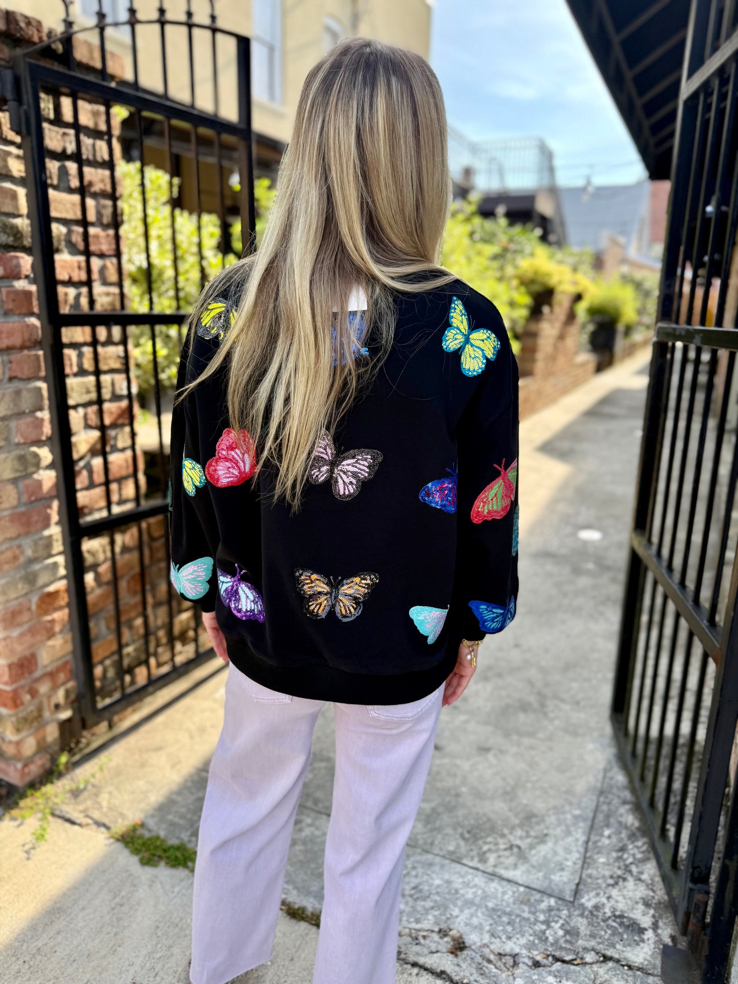 Queen Butterfly Tiger Sweatshirt