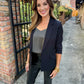 Luna Blazer- Black