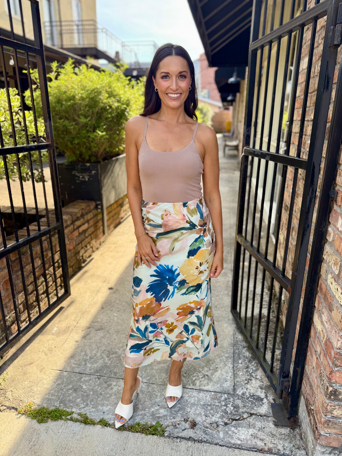 Mangrove Midi Skirt- Multi