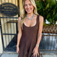 Loretta Romper- Espresso