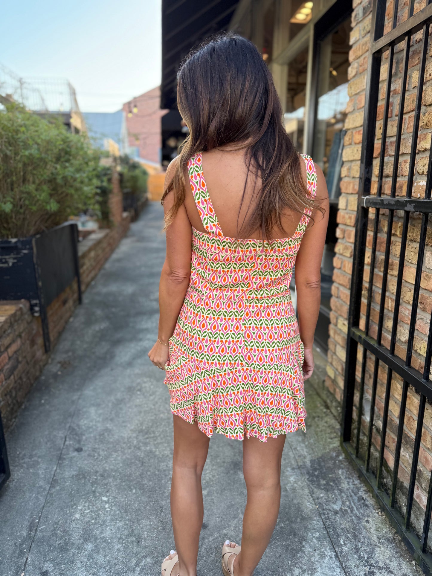 Emily Mini Dress- Mod Meadow