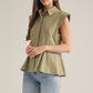 Ardis Stripe Top- Olive