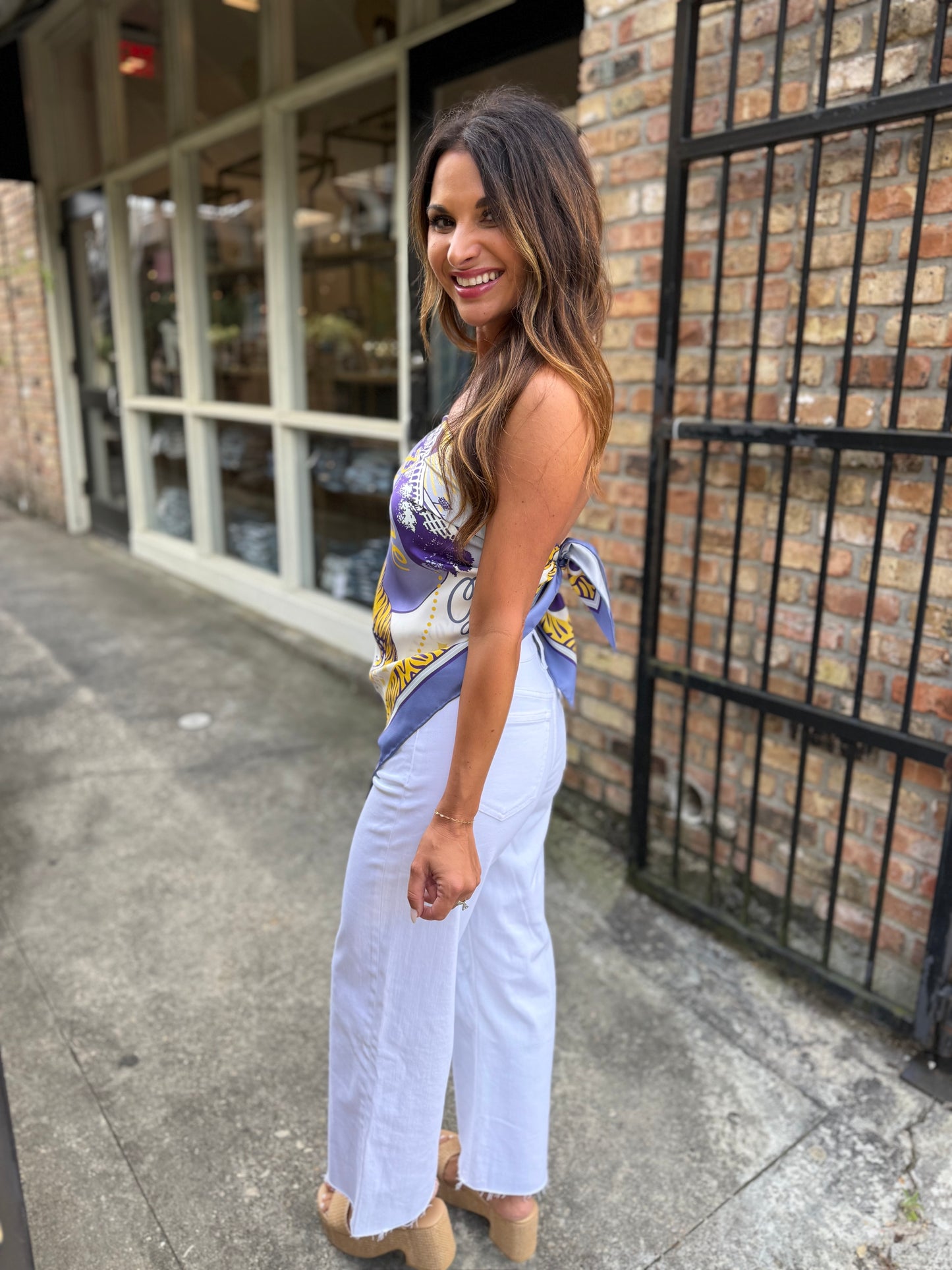 Geaux Silk Scarf