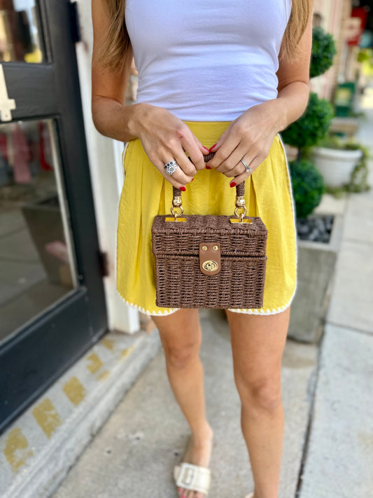 Lagos Rattan Bag
