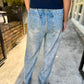 Jojo Denim Track Sweatpants