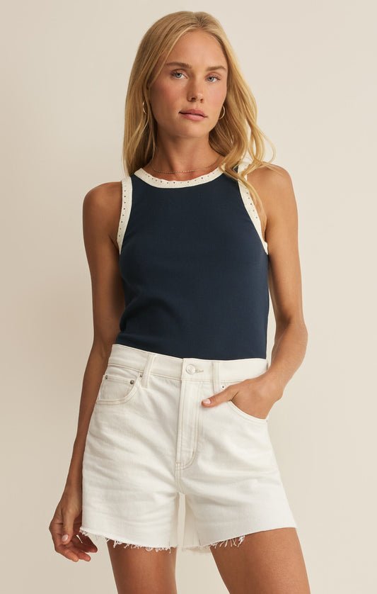 Z Supply Clarke Rib Tank- Eclipse