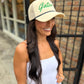 Gators Unisex Trucker Hat- Ivory