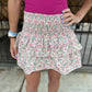Jerica Floral Mini Skirt
