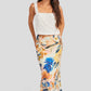 Mangrove Midi Skirt- Multi