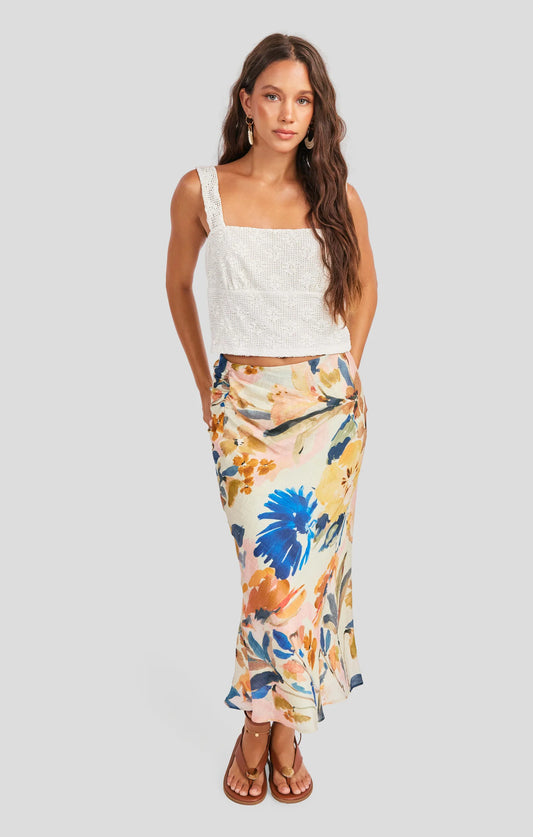 Mangrove Midi Skirt- Multi