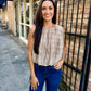 City Daze Top- Taupe