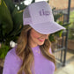 Tigers Trucker Hat- Lavender