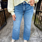 Meg (Regent) HR Wide Leg Denim
