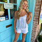 Michael Tank Top- White