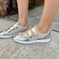 Lizzie Metallic Sneaker