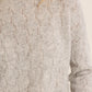 Openwork Knit Sweater- Silver