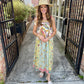 Patchwork Maxi Dress