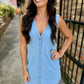 Z Supply Solace Mini Dress- Denim