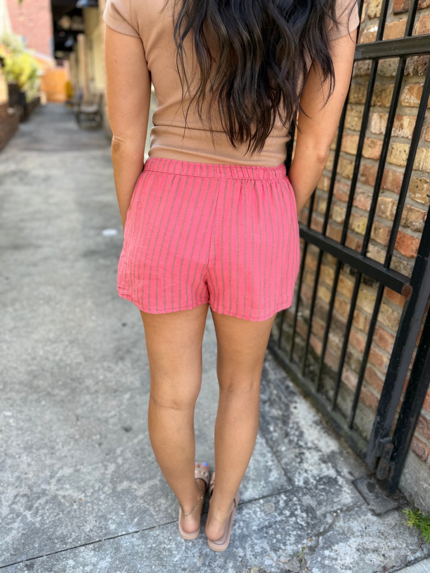 Z Supply Perfect Linen Short- Gelato