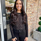 Sierra Knit Top- Black