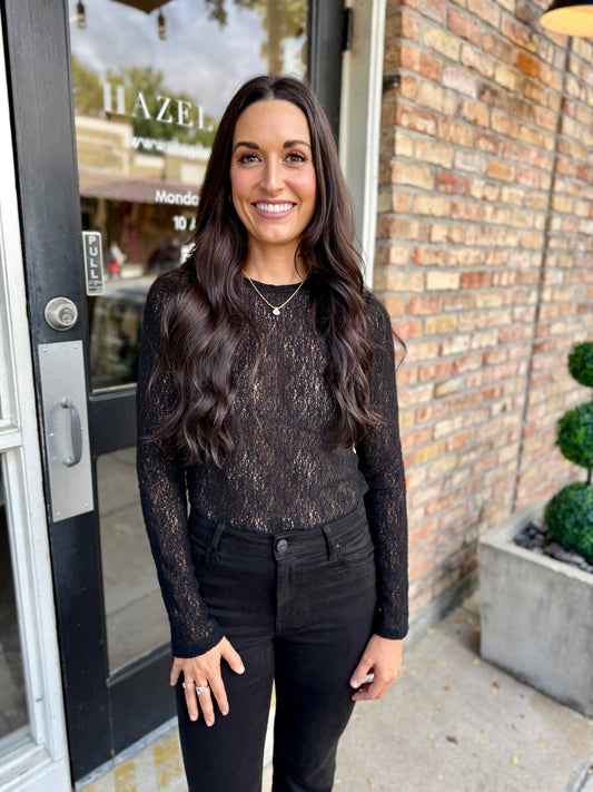 Sierra Knit Top- Black