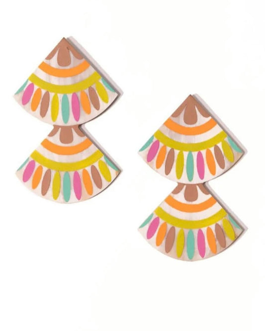 Hacienda Double Tile Earrings