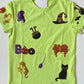 Halloween Icon Top- Lime
