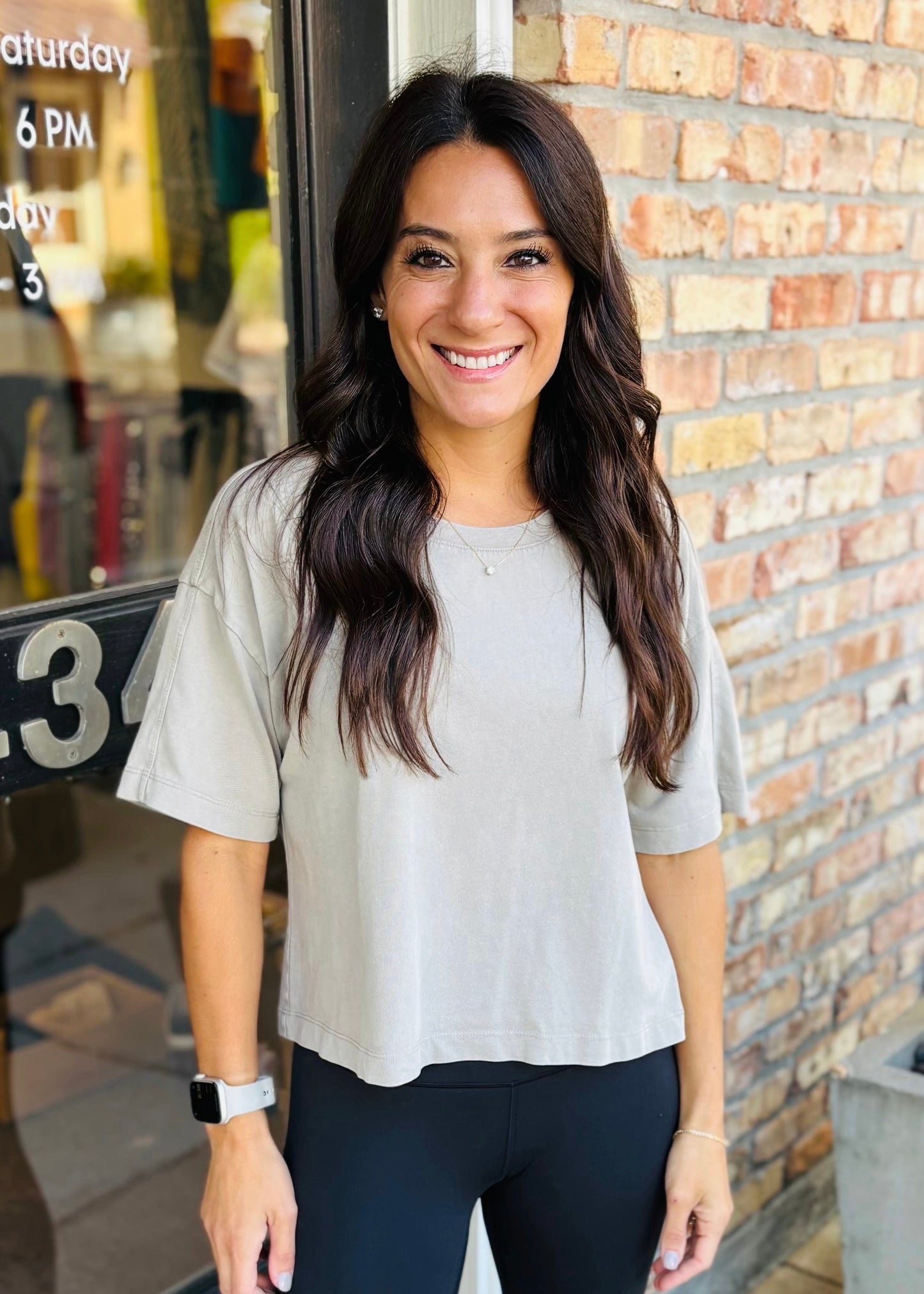 Z Supply On the Go Tee- Retreat Taupe